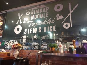 Decor at Rolling Rice - Marina Square in Central Singapore