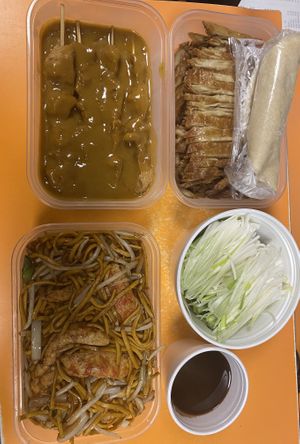 Delicious Vegan take away meal for one or two hehe 😉   at Eastern Vegan in Reading