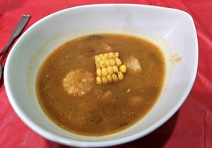 Sancocho soup at Casa Borinqueña in San Francisco