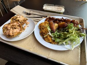 Sampler and Monfongos  at Casa Borinqueña in San Francisco