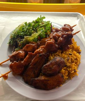 Appetizer platter at Casa Borinqueña in San Francisco