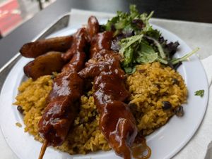 Pinchos sampler at Casa Borinqueña in San Francisco