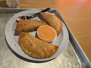 Pastelillos  at Casa Borinqueña in San Francisco