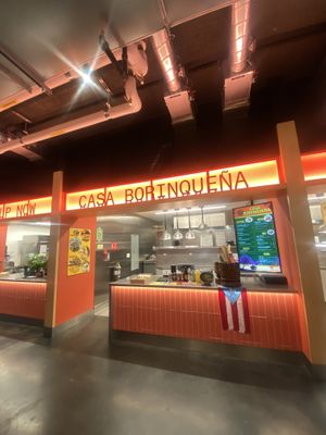 Inside Food Court/Dining Area Near IKEAA  at Casa Borinqueña in San Francisco