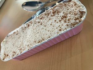 Tres leches cake at Casa Borinqueña in San Francisco