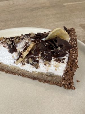 Vegan banofee  at Hygge Cafe Gdynia in Gdynia