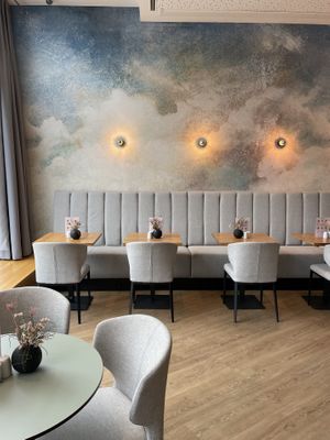 Inside a hotel   at KOOS Bowls & Bar in Munich