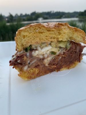   at Barely Vegans in New Rochelle