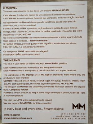  at Marmel's Kitchen Lab in Carrapateira