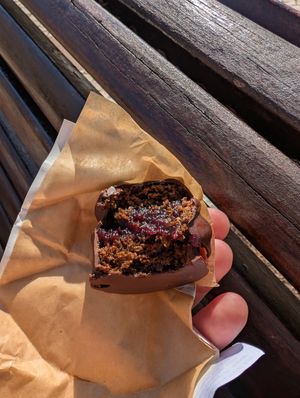 Blueberry vanilla at Marmel's Kitchen Lab in Carrapateira