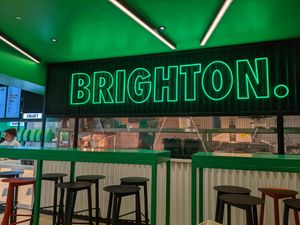 Oowee interior at Oowee Vegan in Brighton