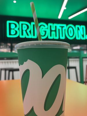 Soda  at Oowee Vegan in Brighton