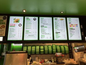 Menu  at Oowee Vegan in Brighton