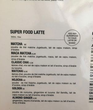  at Aura Juice in Paris