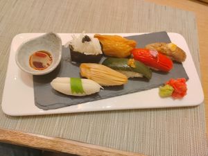 蔬食餐點 at Jushin Japanese Cuisine - 冶心 日式料理 in New Taipei City