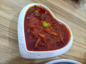 (Mushroom) Anchovies sambal at Saiva Kitchens in Petaling Jaya