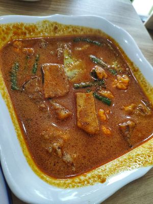 Veggie curry at Saiva Kitchens in Petaling Jaya