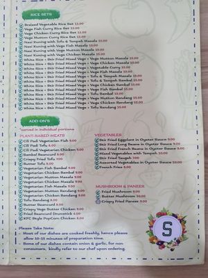  at Saiva Kitchens in Petaling Jaya