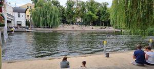 River right next to it at bohnarchie  in Brandenburg An Der Havel