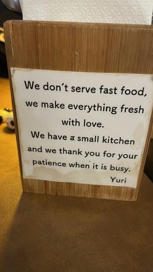 Yes … the food really is made fresh with love ♥️  at Izakaya Ate in Noosa Heads