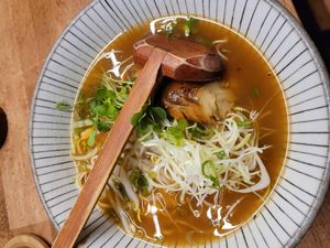 Vegan duck at Shisomen in Berlin