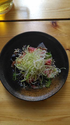 Rote Beete Wantan at Shisomen in Berlin