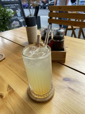 Yuzu G&T: very tasty  at Shisomen in Berlin