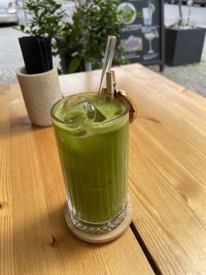 Matcha G&T: refreshing  at Shisomen in Berlin
