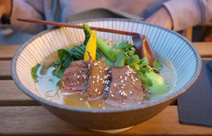 Tonkotsu ramen at Shisomen in Berlin