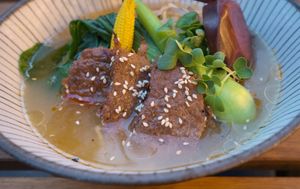 Tonkotsu ramen at Shisomen in Berlin