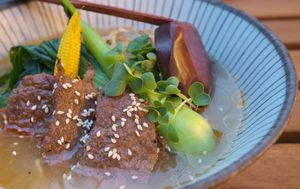 Tonkotsu ramen at Shisomen in Berlin