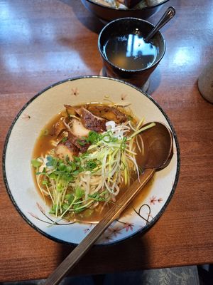 Duck ramen at Shisomen in Berlin