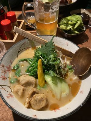 Miso ramen   at Shisomen in Berlin