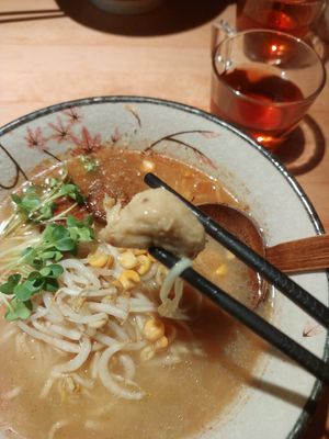 Faux chicken at Shisomen in Berlin