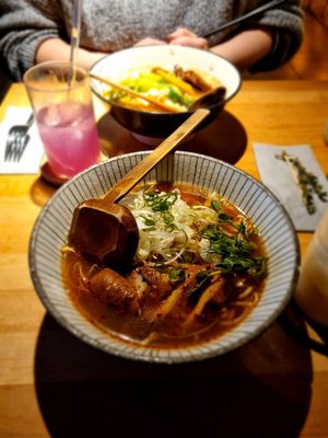 Ramen with vegan Duck 🍜 at Shisomen in Berlin