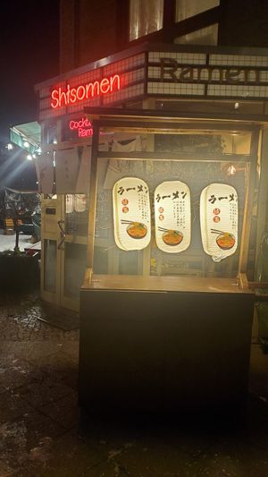 Outside at Shisomen in Berlin