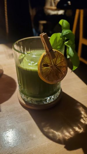 Matcha basil: really good at Shisomen in Berlin