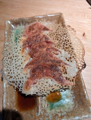 Rote Beete Gyoza at Shisomen in Berlin