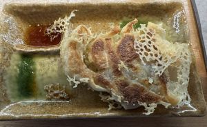 Shiso Gyoza.  at Shisomen in Berlin