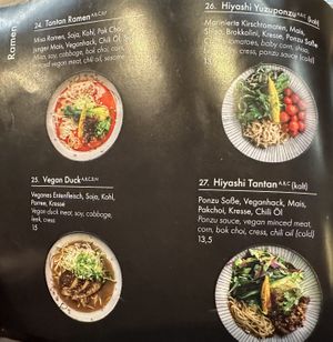 Menu (3/4).  at Shisomen in Berlin