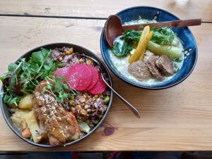 Tonkatsu Curry and Tonkatsu Ramen at Shisomen in Berlin
