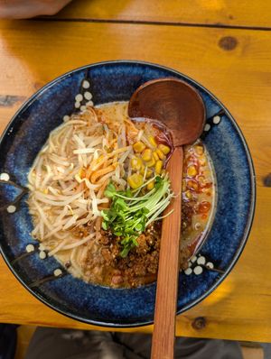 Tantan ramen at Shisomen in Berlin