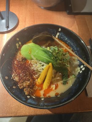 Tantan ramen  at Shisomen in Berlin