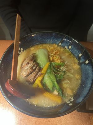 Tonkotsu ramen  at Shisomen in Berlin