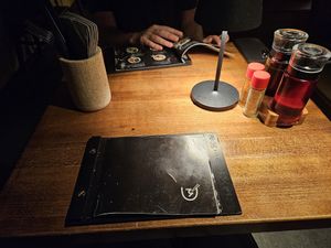 Our table at Shisomen in Berlin