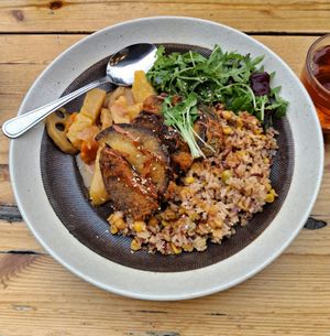 Lunch curry at Shisomen in Berlin