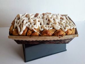 Vegan Apple Cinnamon Pull Apart Bread at Sweet Creations by Michele in Livonia