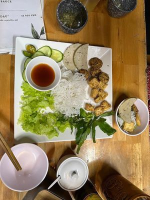   at Quan Chay Buffet Lac Tam Vegan in Hue