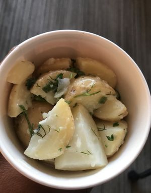 Dill potato salad   at Native Foods in Boulder