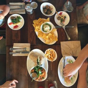 everything was sooo awesome!  at Native Foods in Boulder